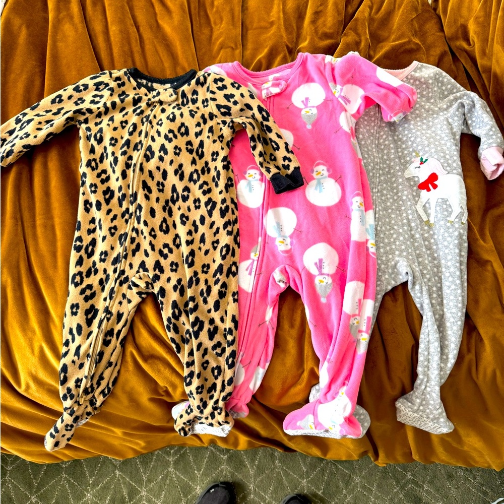 Lot of 3 warm sleepers / onesies